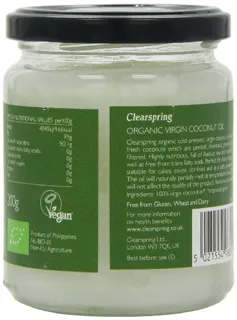 Clearspring Organic Virgin Coconut Oil 200g — photo 5