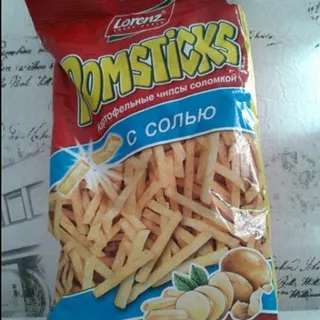 Lorenz salted stick chips 100g — photo 3