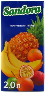 Sandora Multivitamin Nectar Tetra Pak 2L — photo 3