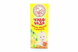 Chudo-chado Apple-Apricot Juice with Pulp from 3 Months 200ml PET — photo 5