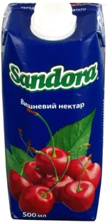 Sandora Cherry Nectar Pasteurized Tetra Pak 500ml — photo 5