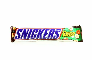 Snickers chocolate bar with hazelnuts flow pack 81g — photo 3