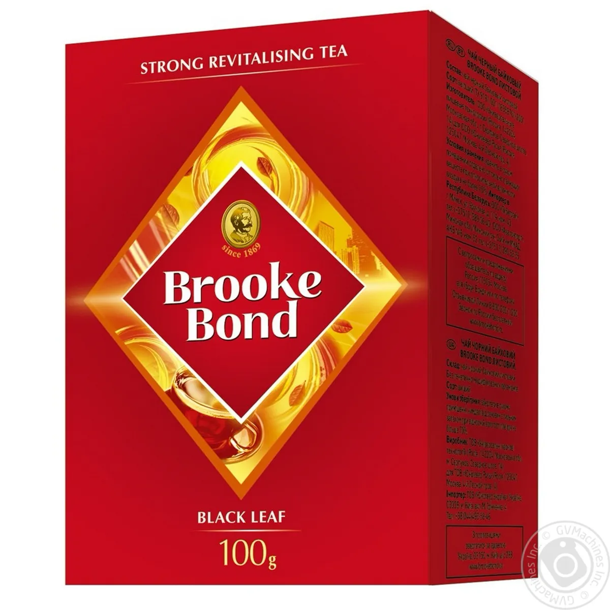 Чорний чай Brooke Bond байховий листовий 100г