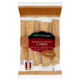 Asda Chosen By You 6 Individually Packed Crispy Pancakes