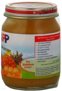 Hipp Fruit Dessert Puree No Sugar for Children From 4 Months Glass Jar 125g — photo 4