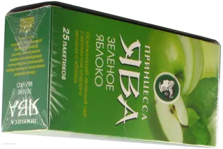Printsessa Yava Green Tea Green Apple, 25x1.5g — photo 5