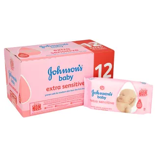 Johnson's Baby Wet Wipes Very Sensitive Multipack — photo 3