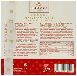 Niederegger Marzipan Black Forest Cake 185g — photo 3