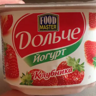 Thick yogurt 3.2%, Strawberry two-layer 120g — photo 4