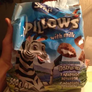 Start! Dry Breakfast Pillows with Milk Filling 500g — photo 3