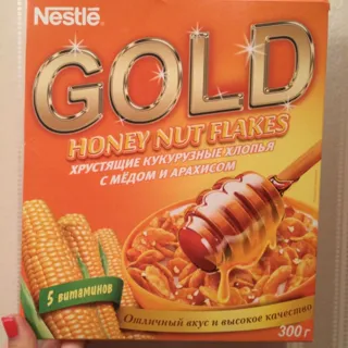 Nestle GOLD Breakfast with Honey and Peanuts 300g — photo 3