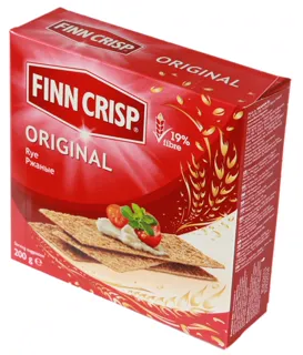 Finn Crisp Original Rye Crispbread 200g Box — photo 2