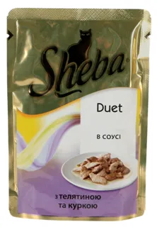 Sheba Duet Veal and Chicken in Sauce Cat Pouch 85g — photo 4