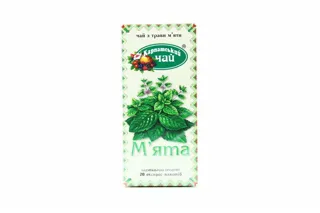 Karpatskyi Chai Mint Tea 20 Bags — photo 4