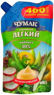 Chumak Appetizing Mayonnaise 30% 385g — photo 3