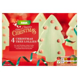 ASDA Christmas Tree Lollies