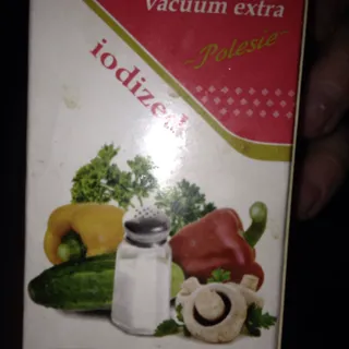 Ekstra Golden Bison iodized salt 500g — photo 3