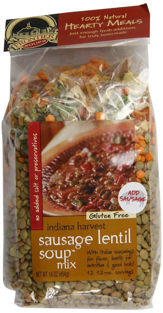 Frontier Soups Індіанський суп з сочевиці, 16 унцій, упаковка 4 шт.