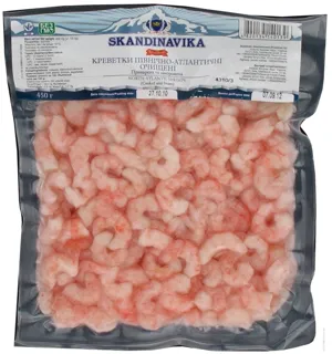 Skandinavika TM North Atlantic Cooked Peeled Shrimps 450g — photo 2