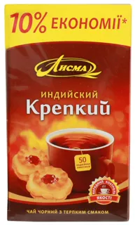 Lisma Indian Strong Tea 50 bags 1.8g — photo 3