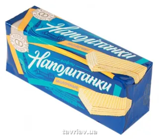 Roshen Napolitanki Milk Wafers 72g — photo 3