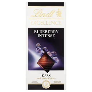 Lindt Excellence Dark Chocolate with Blueberry Flavor 100g — photo 2