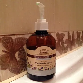 Zelena Apteka Liquid Intimate Hygiene Soap Sage with Dispenser 370ml — photo 4