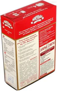 Zhmenka Basmati Long Grain Rice, polished, 4 bags of 100g, cardboard pack 400g — photo 2