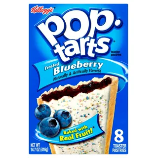 Kelloggs Pop Tarts глазуровані з чорницею — фото 2