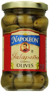 Napoleon stuffed olives, jalapeño, 6.5 oz — photo 4