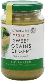 Clearspring Organic Sweet Oat Grains Amazake Dessert 360g (Pack of 3) — photo 8