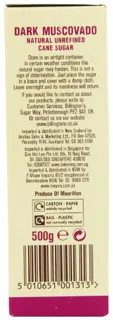 Billington's Dark Unrefined Cane Sugar 500g — photo 4