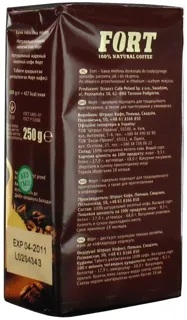 Elit Fort Coffee Natural Roasted Ground 250g — photo 4