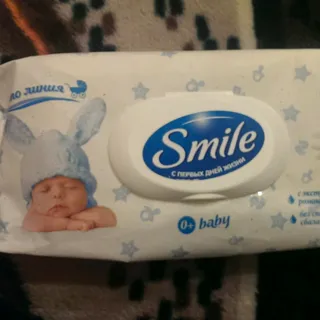 Smile Antibacterial Wet Wipes 100 pcs — photo 7