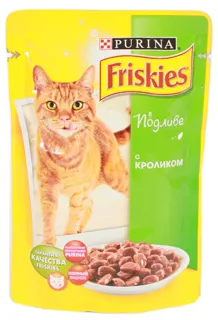 Friskies Rabbit Chunks in Gravy Cat Food 100g — photo 4