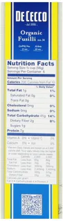 De Cecco Organic Fusilli Pasta, 12 oz (12 pack) — photo 9