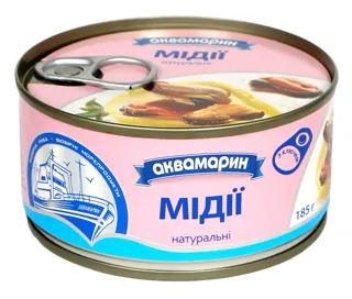 Akvamaryn Natural Mussels 185g — photo 3