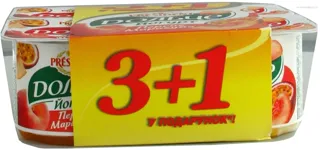 Dolche Yogurt Peach-Passion Fruit 3.2% 120g x 4 — photo 8