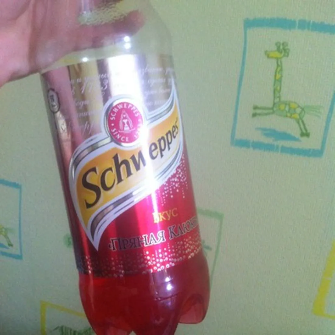Напій Schweppes зі смаком пряної журавлини 1 л