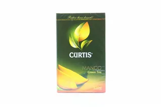 Curtis Mango Green Tea Large Leaf with Mango and Pineapple Aroma 100g — photo 6