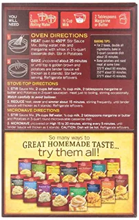 Betty Crocker Картопля гратен, 4,7 унції (3 шт) — фото 2