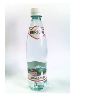 Borjomi sparkling mineral water plastic bottle 0.5L — photo 8