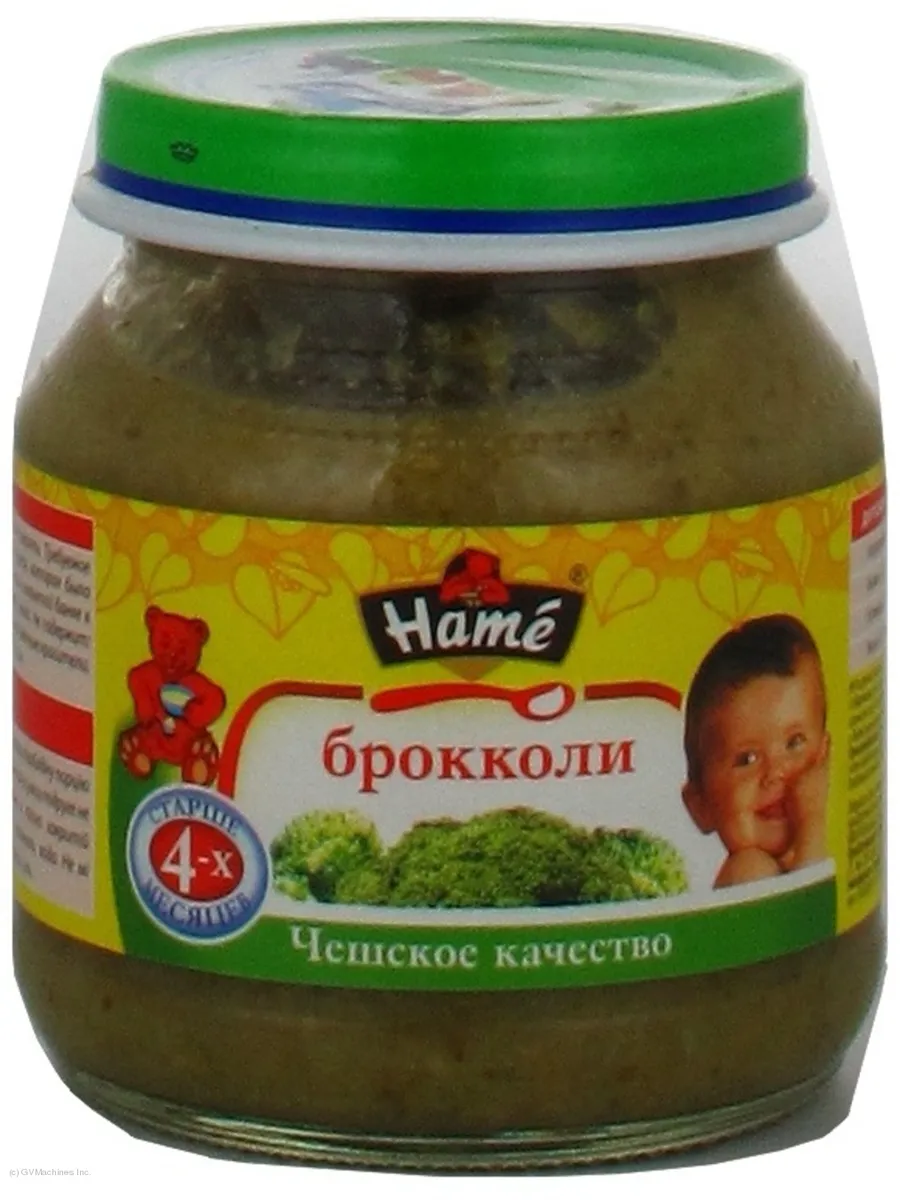 Пюре овочеве HAMÉ S.r.o. Броколі для дітей з 4 місяців 125 г
