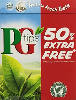 PG Tips 240 Bags 2PK (160 Bags + 80 Free) - Total 480 Bags — photo 2