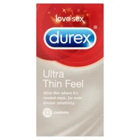 Durex Ultra Thin Condoms 12'S — photo 3