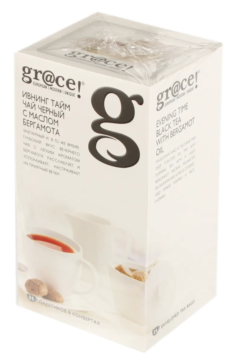 Grace Evening Time Black Tea with Bergamot Oil 25 Bags