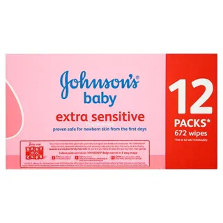 Johnson's Baby Wet Wipes Very Sensitive Multipack — photo 8