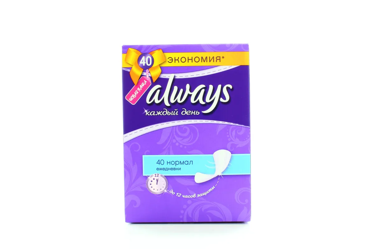 Always Daily Liners Normal 40pcs