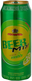 Beer Birmix Lemon 0.5L Can — photo 2
