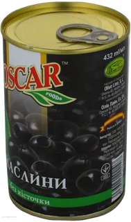 Oskar Black Pitted Olives 432ml — photo 5